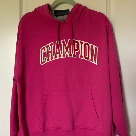 Champion Tops - Champion Pink Hoodie
